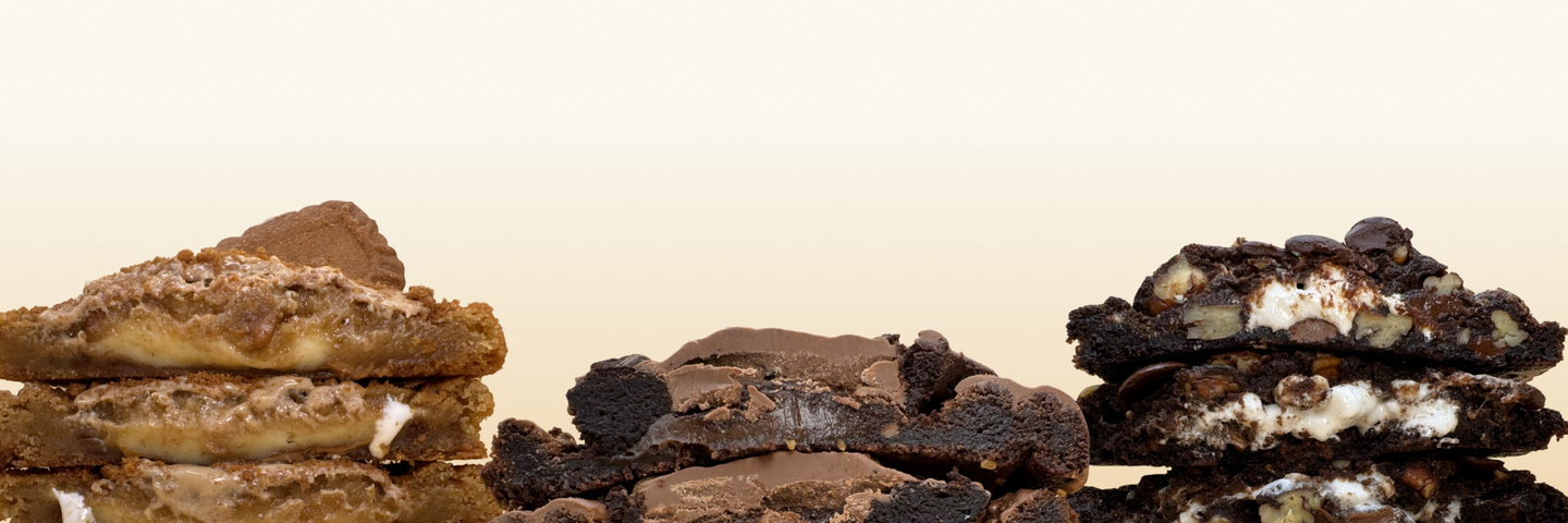 STUFFED COOKIES & EDIBLE COOKIE SHOTS