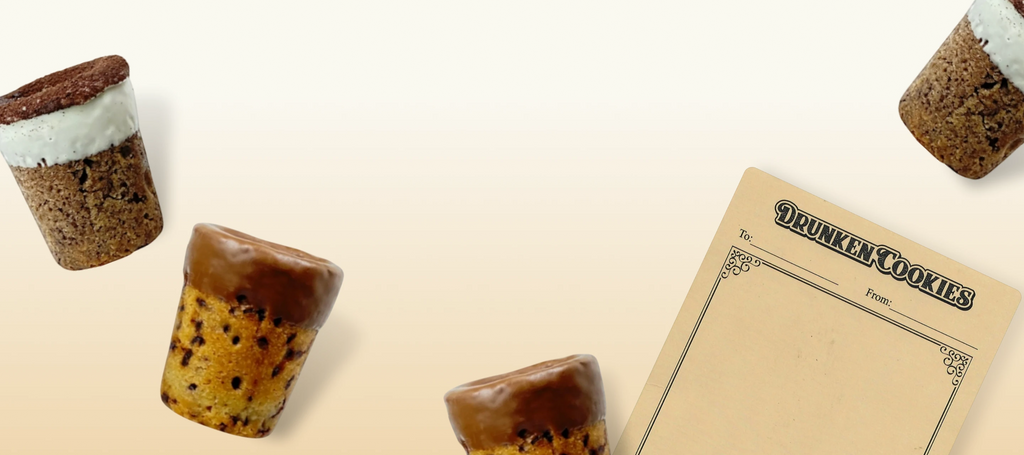 FREE GIFT NOTE & COOKIE SHOT WITH EVERY PURCHASE